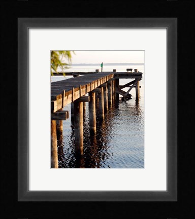Framed Waterside Beauty II Print