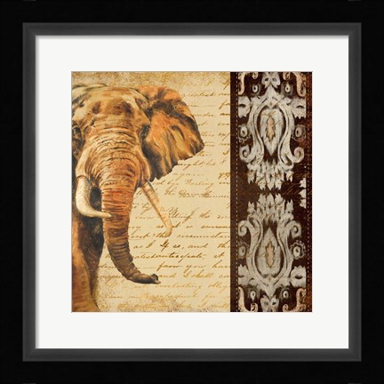 Framed Madagascar Safari III Print