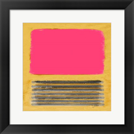 Framed Metamorphosis Squares II Print