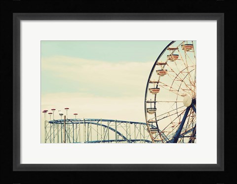Framed Retro Ferris Print