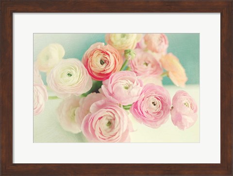 Framed Blushing Blossoms Print