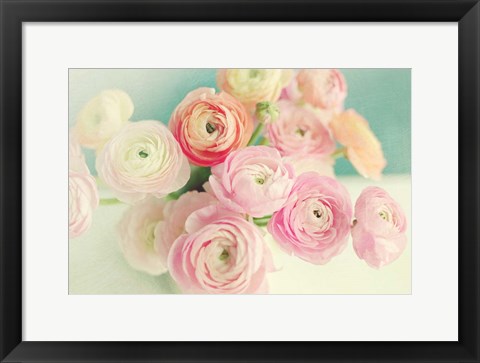 Framed Blushing Blossoms Print