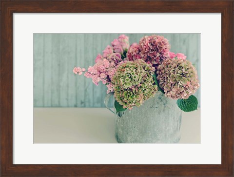 Framed Blossoming Water Can Print