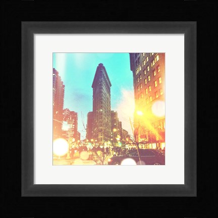 Framed City Stroll II Print