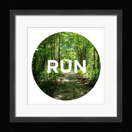 Framed Active Type II Print