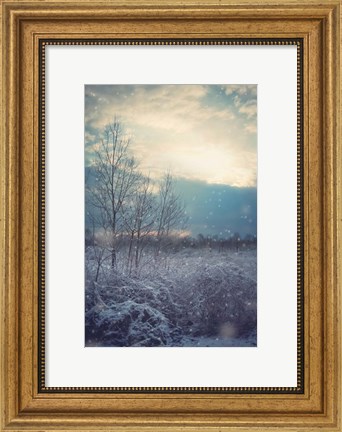 Framed Winter&#39;s Day Print