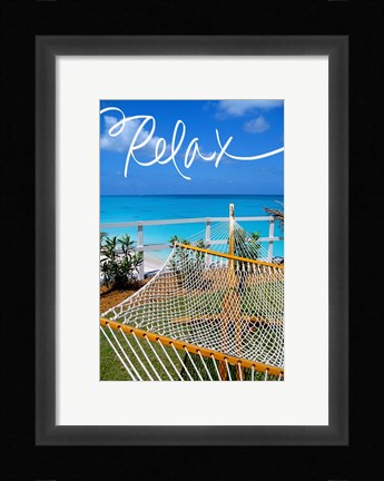 Framed Relax Print