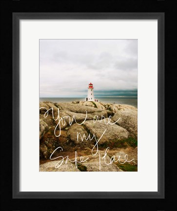 Framed Safe Place Print