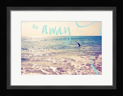 Framed Fly Away Print
