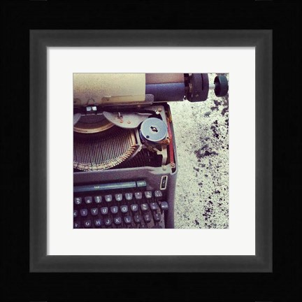 Framed Antique Text Print