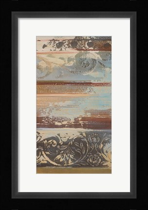 Framed Antique Sophistication II Print