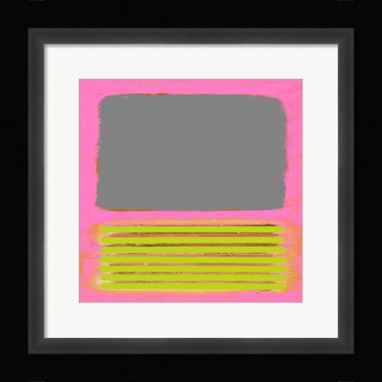 Framed Pink Metamorphosis Print