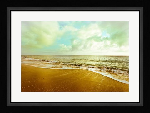 Framed Gold Beach Print