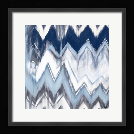 Framed Indigo New Mexico I Print