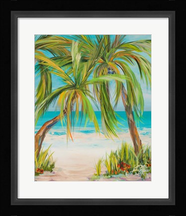 Framed Away From it All II Print