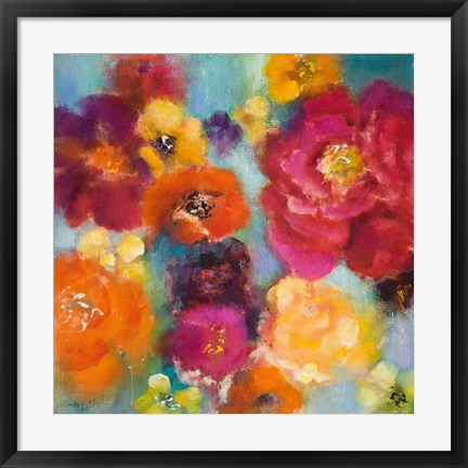 Framed Aquatic Garden Print