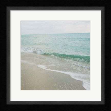 Framed Beach Scene I Print