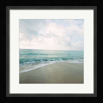 Framed Beach Scene II Print