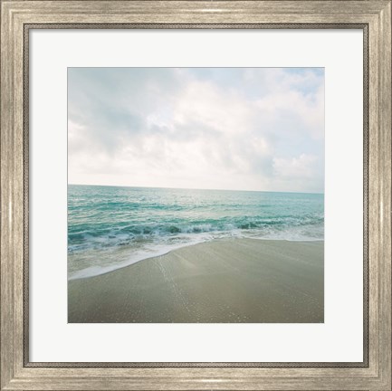 Framed Beach Scene II Print