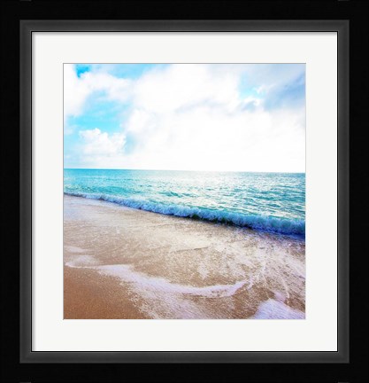 Framed Golden Sands I Print