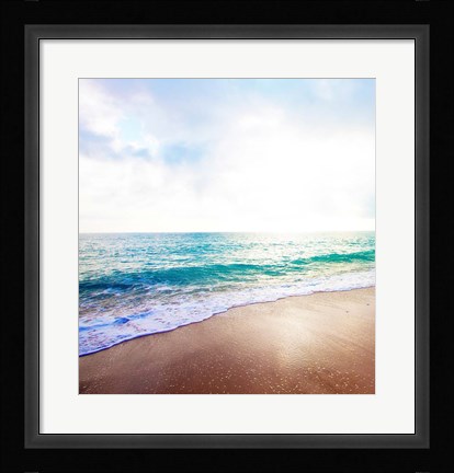 Framed Golden Sands II Print