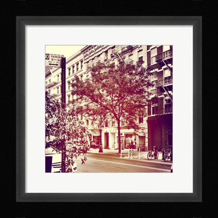 Framed Downtown Print