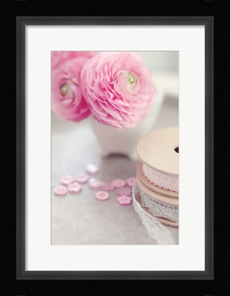 Framed Softy Elegant I Print