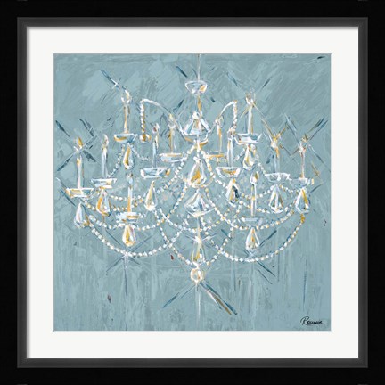 Framed New Chandelier II Print