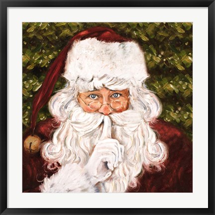 Framed Secret Santa I Print
