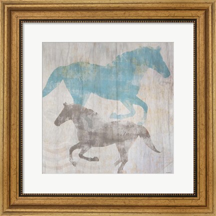Framed Equine II Print