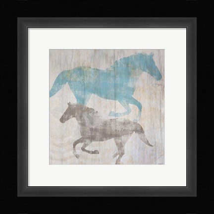 Framed Equine II Print