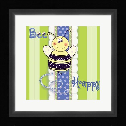 Framed Bee I Print