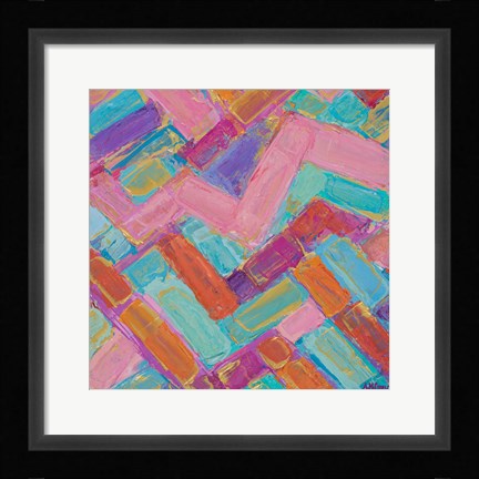 Framed Golden Internodes II Print