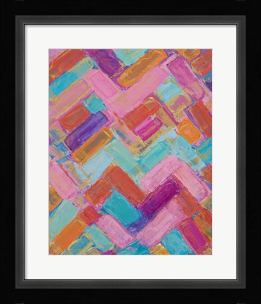 Framed Golden Internodes I Print