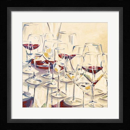 Framed Warm Toast I Print