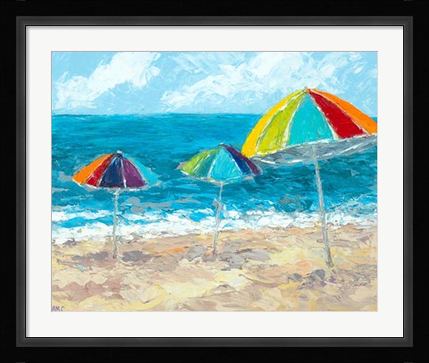 Framed At The Shore II Print