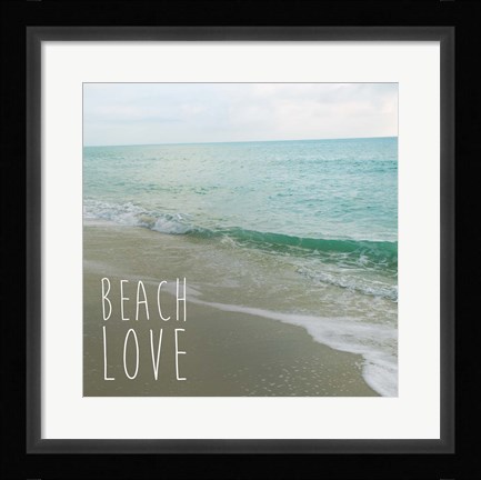 Framed Beach Love Print