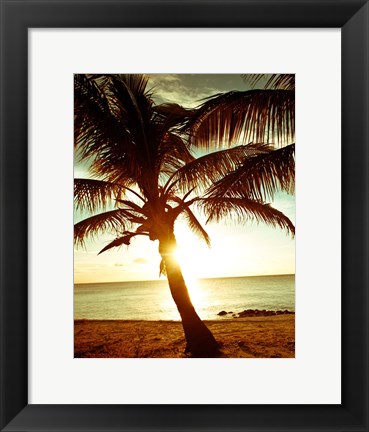 Framed Bimini Sunset I Print