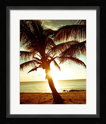 Framed Bimini Sunset I Print