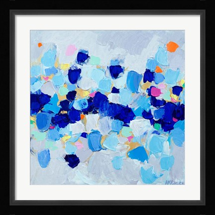 Framed Amoebic Party II Print