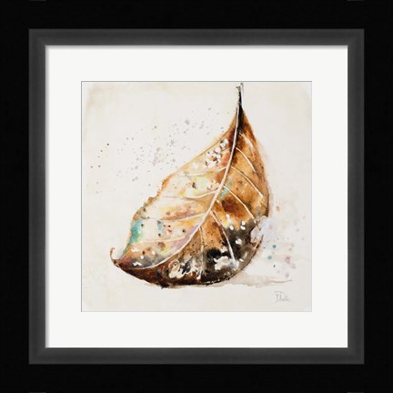 Framed Global Leaves II Print