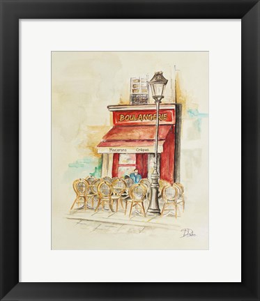 Framed Cafe Du Paris I Print