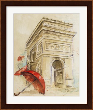 Framed Arc Du Triomphe Print