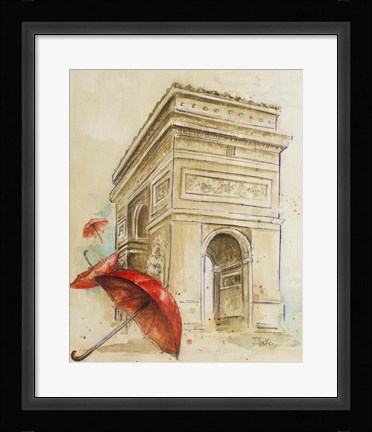 Framed Arc Du Triomphe Print