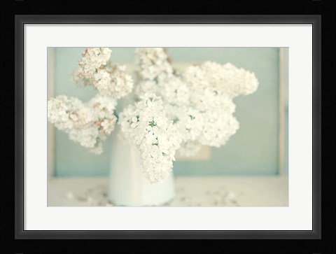 Framed Gorgeous Whites Print