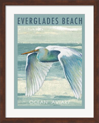 Framed Everglades Poster II Print