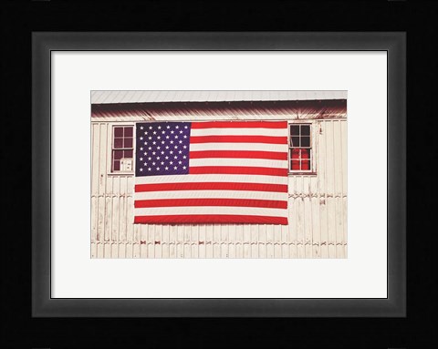 Framed American Barn Print