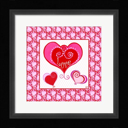 Framed Art for the Heart III Print