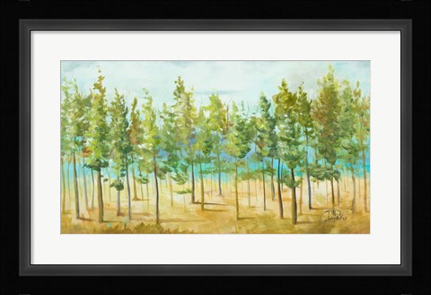 Framed Bosque Verde Print