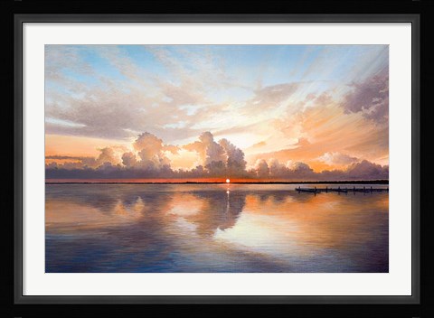 Framed Sunset Sunrise Print